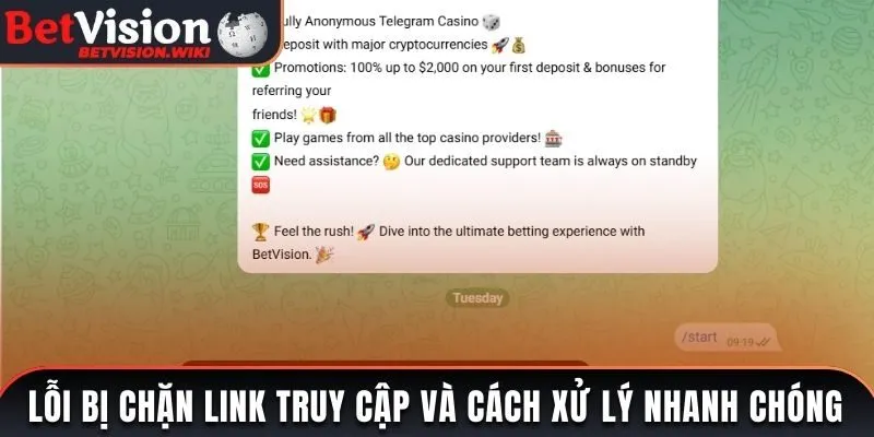 Lỗi bị chặn link truy cập và cách xử lý nhanh chóng