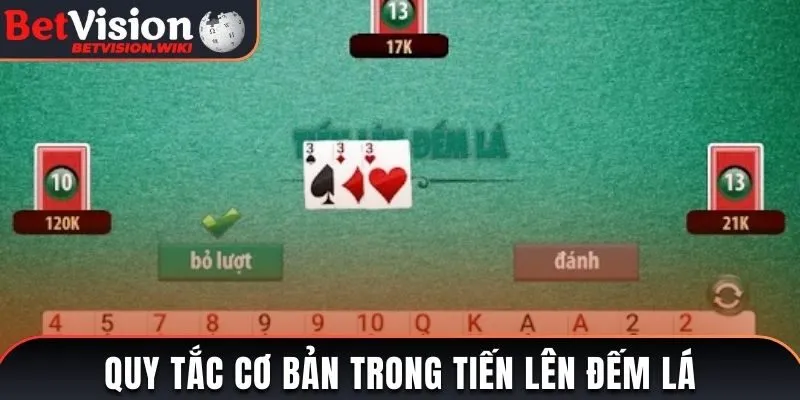 Quy tắc chơi Tiến Lên Đếm Lá
